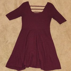 Red skater dress $5